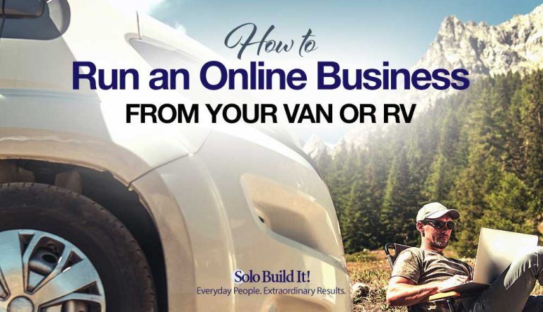 How to Run an Online Business From Your Van or RV