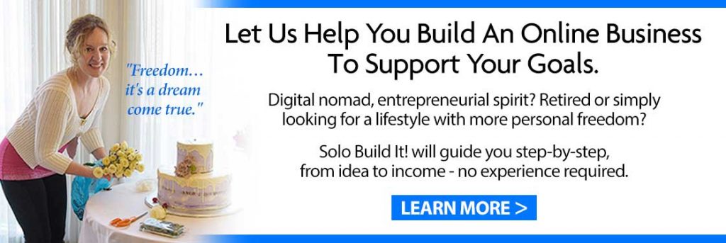 Solo Build It! Promotional Banner